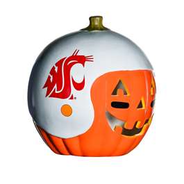 Washington State Cougars Ceramic Pumpkin Helmet  