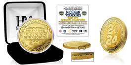 Michigan Wolverines 2023-24 CFP National Champions Gold Coin  