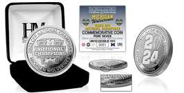 Michigan Wolverines 2023-24 CFP National Champions 1oz .999 Pure Silver Coin  
