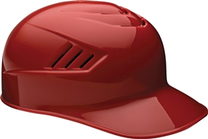 Rawlings Coolflo Clear Coat Base Coach's Helmet (CFPBH) - Scarlet
