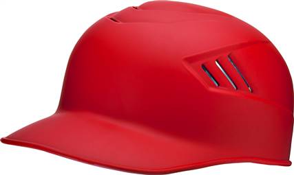Rawlings Adult Coolflo Matte Base Coach Helmet Color: Scarlet Medium