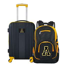 Appalachian State Mountaineers Premium 2-Piece Backpack & Carry-On Set L108