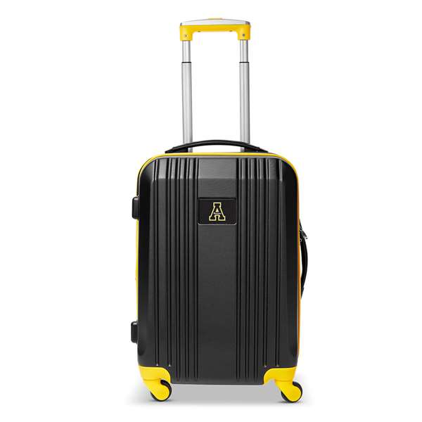 Appalachian State Mountaineers 21" Carry-On Hardcase 2-Tone Spinner L208