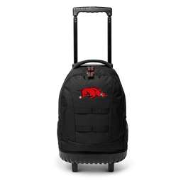 Arkansas Razorbacks 18" Wheeled Toolbag Backpack L912