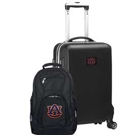 Auburn Tigers Deluxe 2 Piece Backpack & Carry-On Set L104
