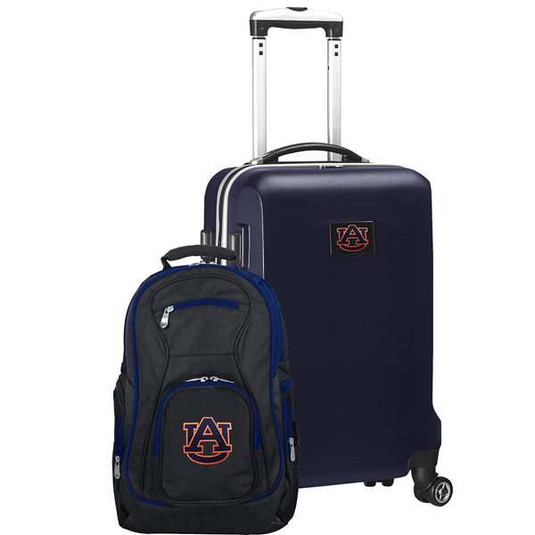 Auburn Tigers Deluxe 2 Piece Backpack & Carry-On Set L104