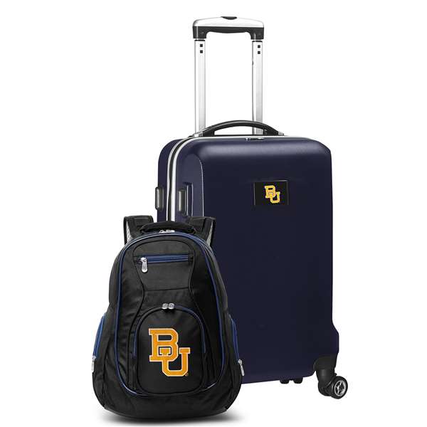 Baylor Bears Deluxe 2 Piece Backpack & Carry-On Set L104