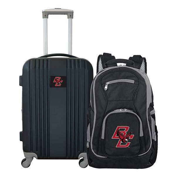 Boston College Eagles Premium 2-Piece Backpack & Carry-On Set L108