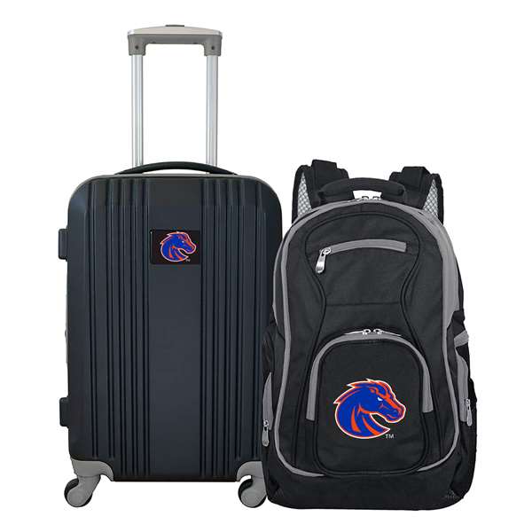 Boise State Broncos Premium 2-Piece Backpack & Carry-On Set L108