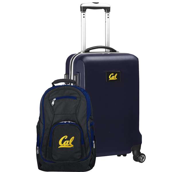 California Berkeley Bears Deluxe 2 Piece Backpack & Carry-On Set L104