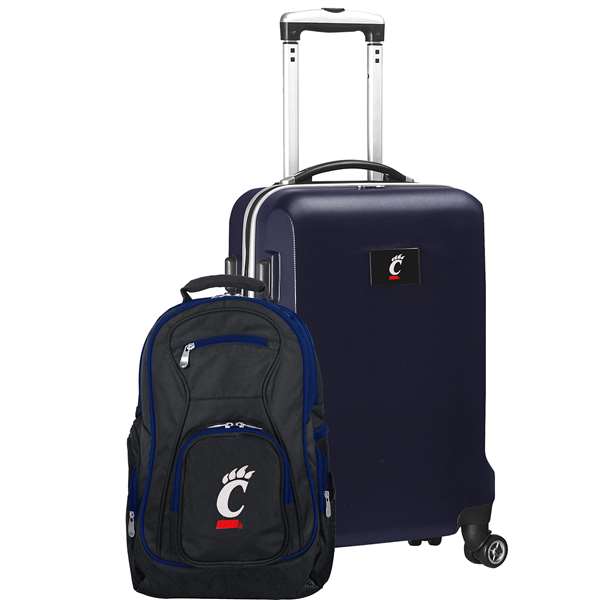 Cincinnati Bearcats Deluxe 2 Piece Backpack & Carry-On Set L104