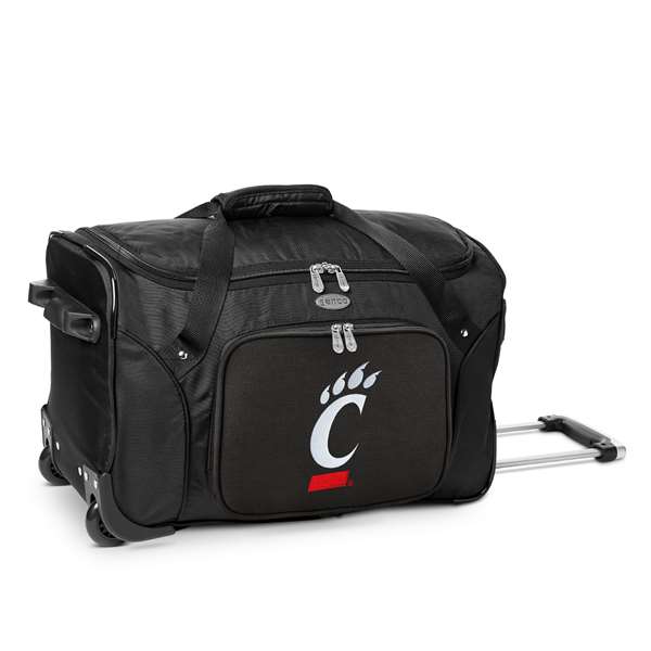Cincinnati Bearcats 22" Wheeled Duffel Bag L401