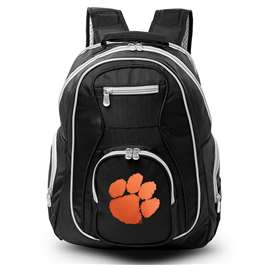 Clemson Tigers 19" Premium Backpack W/ Colored Trim L708