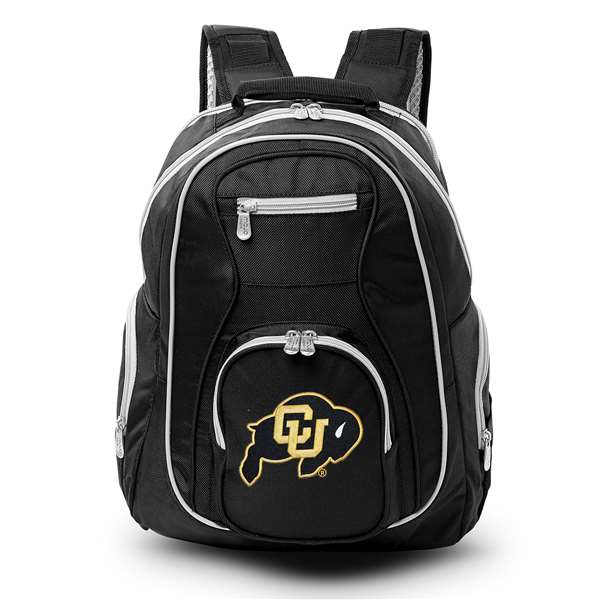 Colorado Buffaloes 19" Premium Backpack W/ Colored Trim L708