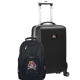 East Carolina Pirates Deluxe 2 Piece Backpack & Carry-On Set L104