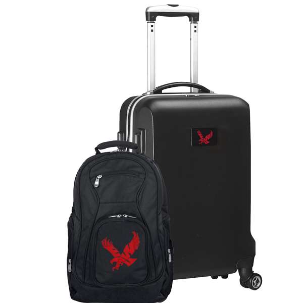 Eastern Washington Eagles Deluxe 2 Piece Backpack & Carry-On Set L104