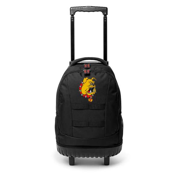 Ferris State Bulldogs 18" Wheeled Toolbag Backpack L912