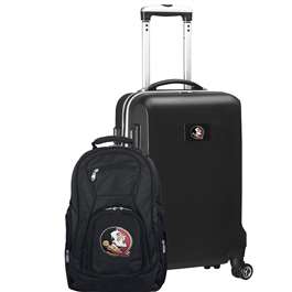 Florida State Seminoles Deluxe 2 Piece Backpack & Carry-On Set L104