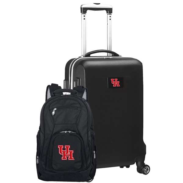 Houston Cougars Deluxe 2 Piece Backpack & Carry-On Set L104