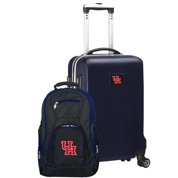 Houston Cougars Deluxe 2 Piece Backpack & Carry-On Set L104