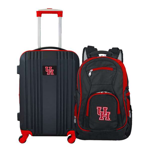 Houston Cougars Premium 2-Piece Backpack & Carry-On Set L108