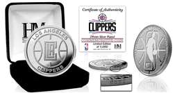 Los Angeles Clippers Silver Mint Coin