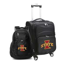 Iowa State Cyclones 2-Piece Backpack & Carry-On Set L102