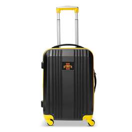 Iowa State Cyclones 21" Carry-On Hardcase 2-Tone Spinner L208