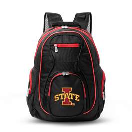 Iowa State Cyclones 19" Premium Backpack W/ Colored Trim L708