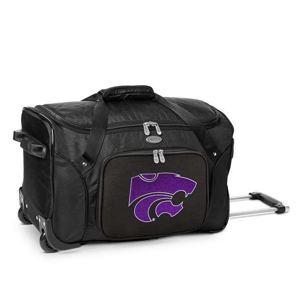 Kansas State Wildcats 22" Wheeled Duffel Bag L401