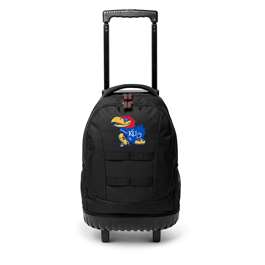 Kansas Jayhawks 18" Wheeled Toolbag Backpack L912
