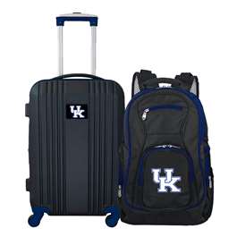 Kentucky Wildcats Premium 2-Piece Backpack & Carry-On Set L108