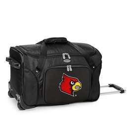 Louisville Cardinals 22" Wheeled Duffel Bag L401