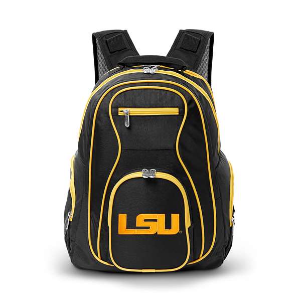 LSU Tigers 19" Premium Backpack W/ Colored Trim L708