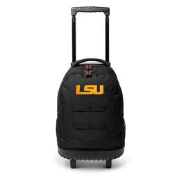 LSU Tigers 18" Wheeled Toolbag Backpack L912
