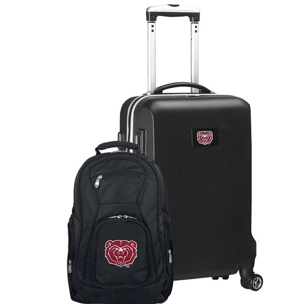 Missouri State Bears Deluxe 2 Piece Backpack & Carry-On Set L104