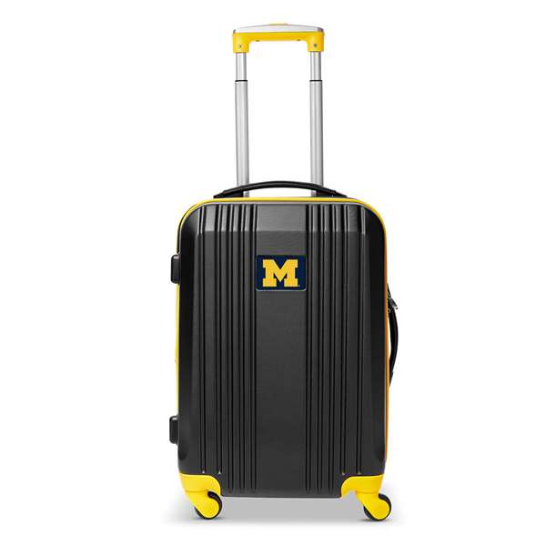 Michigan Wolverines 21" Carry-On Hardcase 2-Tone Spinner L208