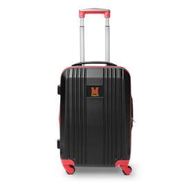 Maryland Terrapins 21" Carry-On Hardcase 2-Tone Spinner L208