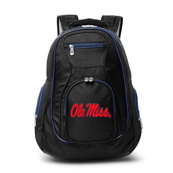 Mississippi Ole Miss Rebels 19" Premium Backpack W/ Colored Trim L708