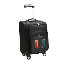 Miami Hurricanes 21" Carry-On Spin Soft L202