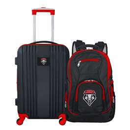 New Mexico Lobos Premium 2-Piece Backpack & Carry-On Set L108