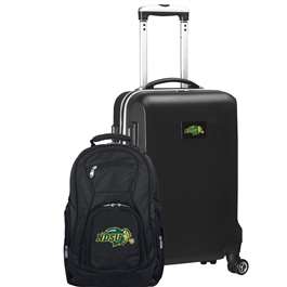 North Dakota State Bison Deluxe 2 Piece Backpack & Carry-On Set L104