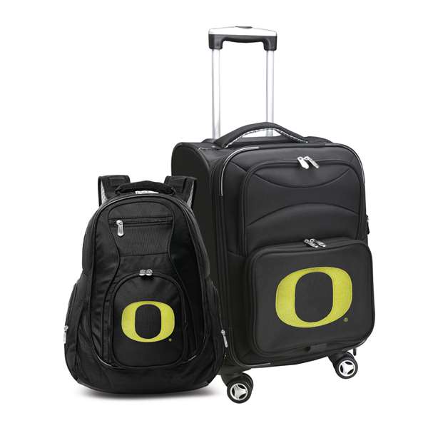 Oregon Ducks 2-Piece Backpack & Carry-On Set L102