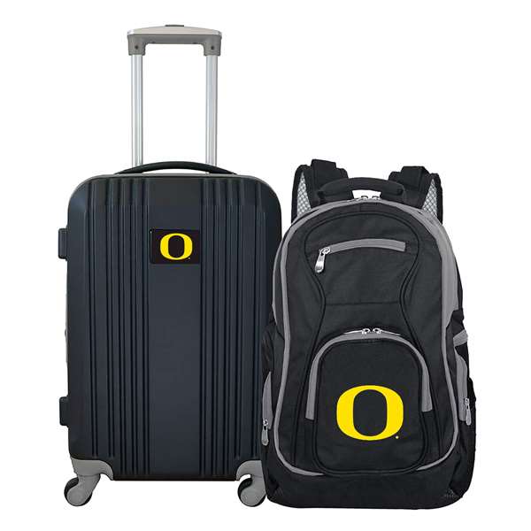 Oregon Ducks Premium 2-Piece Backpack & Carry-On Set L108