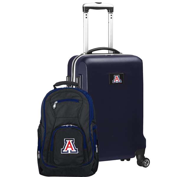 Arizona Wildcats Deluxe 2 Piece Backpack & Carry-On Set L104