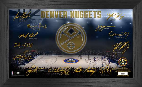 Denver Nuggets 2022-23 Signature Court  