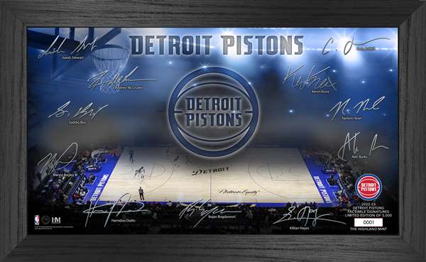 Detroit Pistons 2022-23 Signature Court  