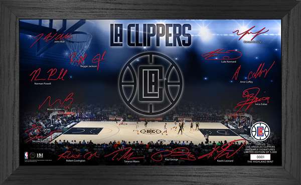 Los Angeles Clippers 2022-23 Signature Court  