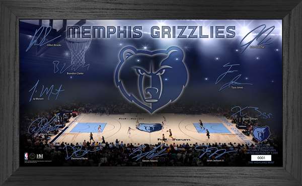 Memphis Grizzlies 2022-23 Signature Court  