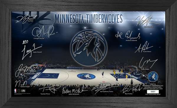 Minnesota Timberwolves 2022-23 Signature Court